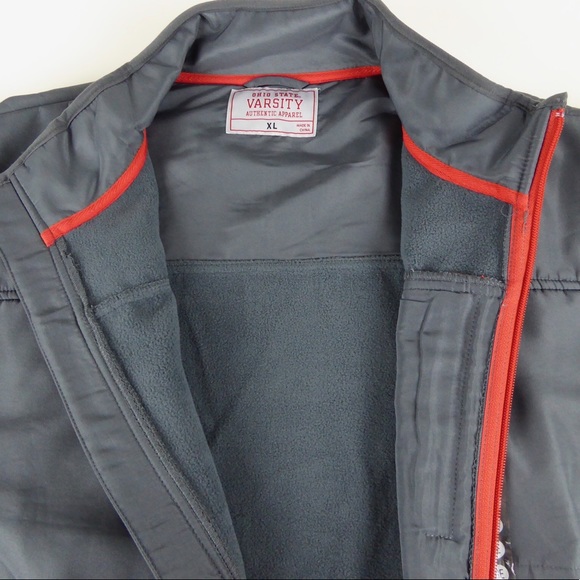 OSU Ohio State Buckeyes Varsity Soft shell Jacket - Picture 6 of 8
