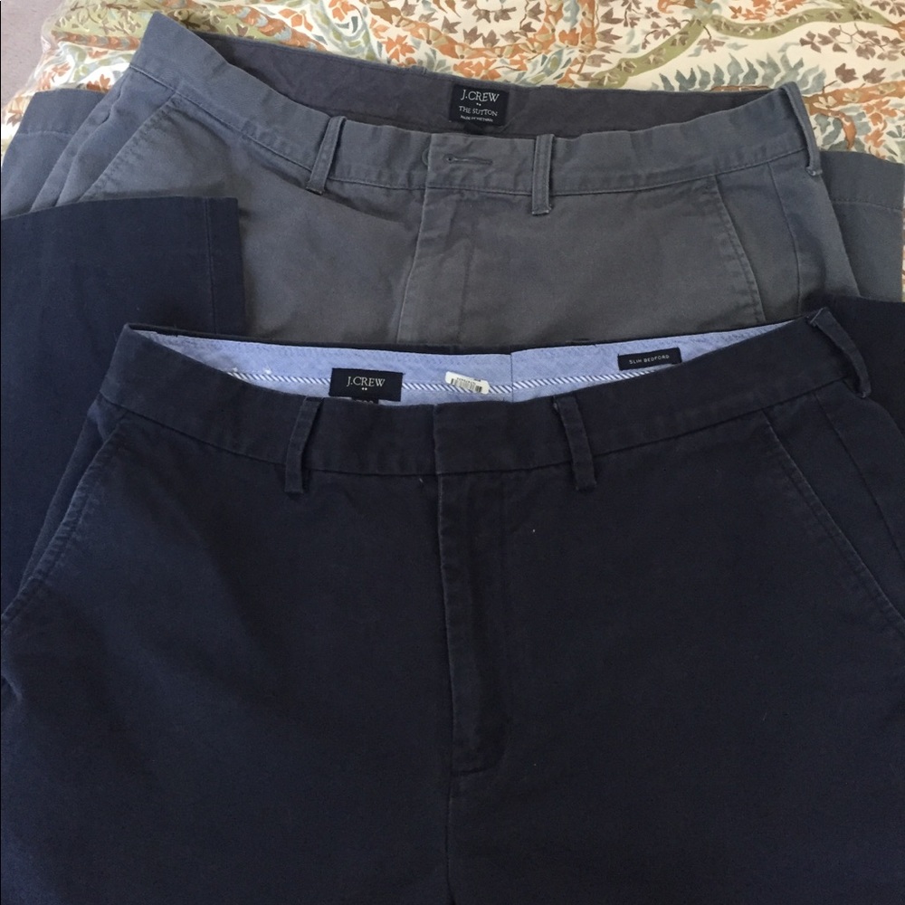 J. Crew Mens Chinos, size 33x32
