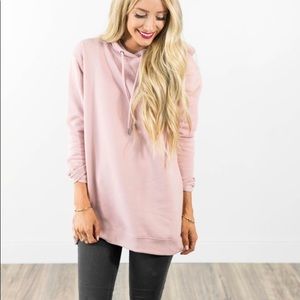 Shop Stevie Muave/Pink Hoodie