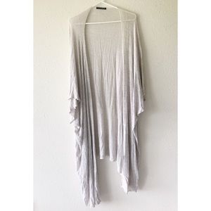 BRANDY MELVILLE BEIGE BATWING CARDIGAN