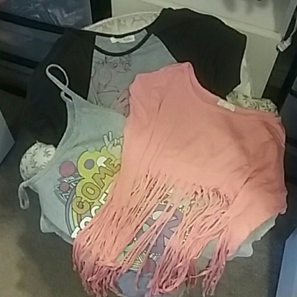 2 t-shirts and a tank
