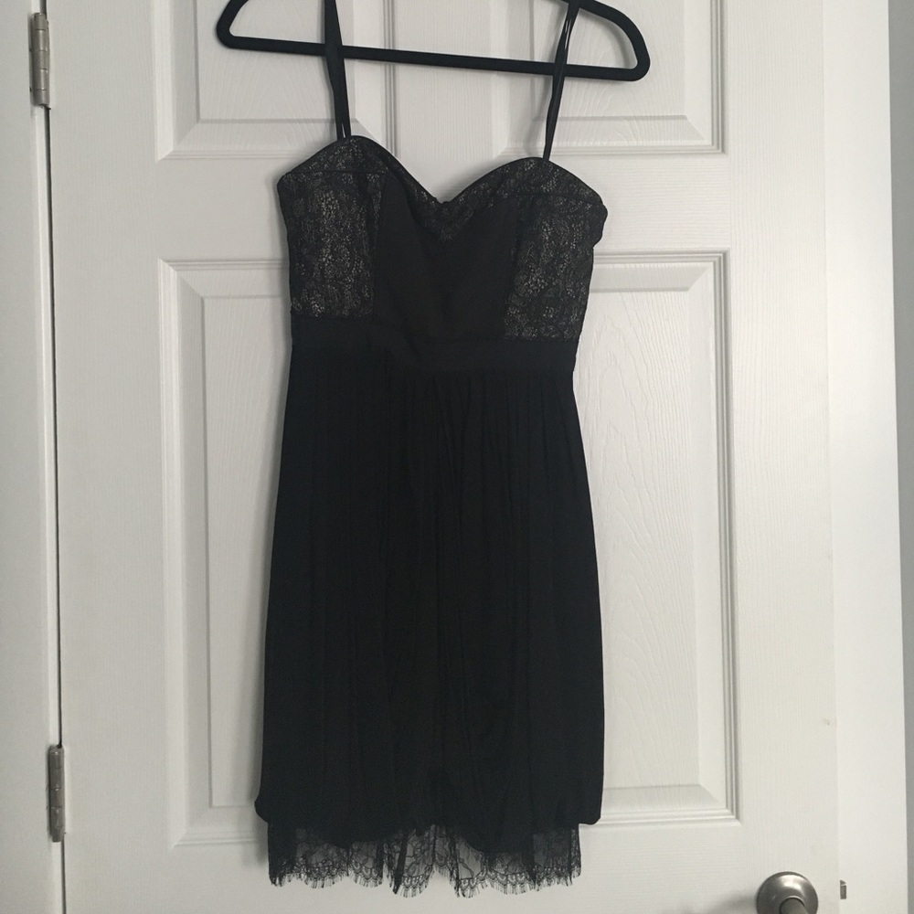 BcBG black Strapless Dress