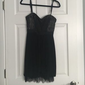 BcBG black Strapless Dress