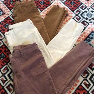 American eagle corduroy Jegging  bundle
