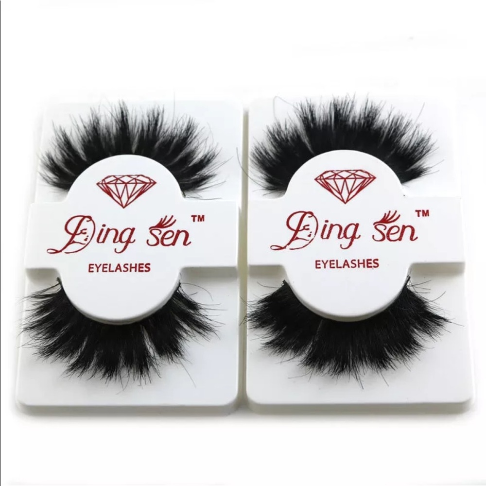 💕1-Pair Of Thick Unwoven Handmade 3D Lashes💕