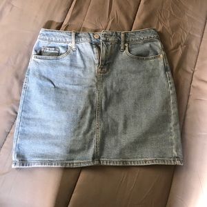 Jean skirt