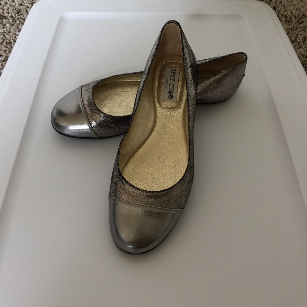 Jimmy choo flat size 6.5 /36.5