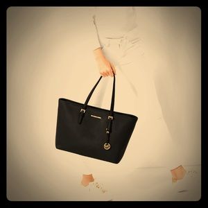 MK Jet Set Tote Laptop Bag