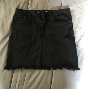 Black skirt
