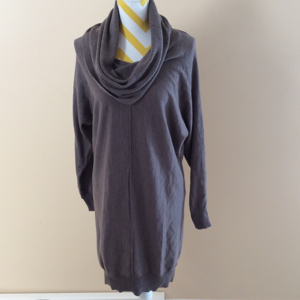 Tahari Cowl neck sweater dress