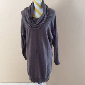 Tahari Cowl neck sweater dress