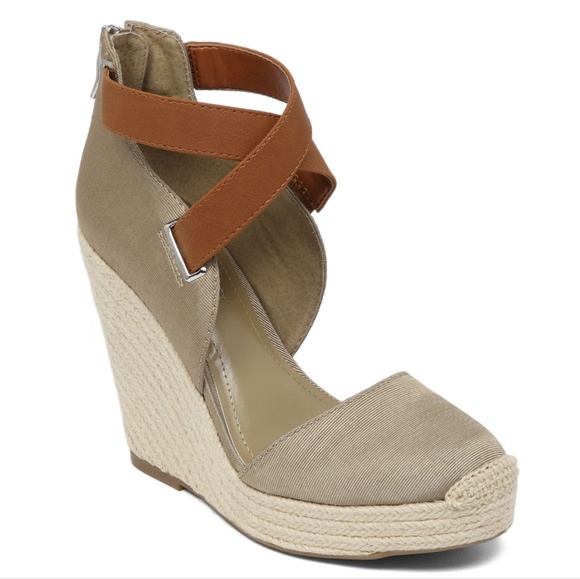 Bcbg espadrille wedges clearance