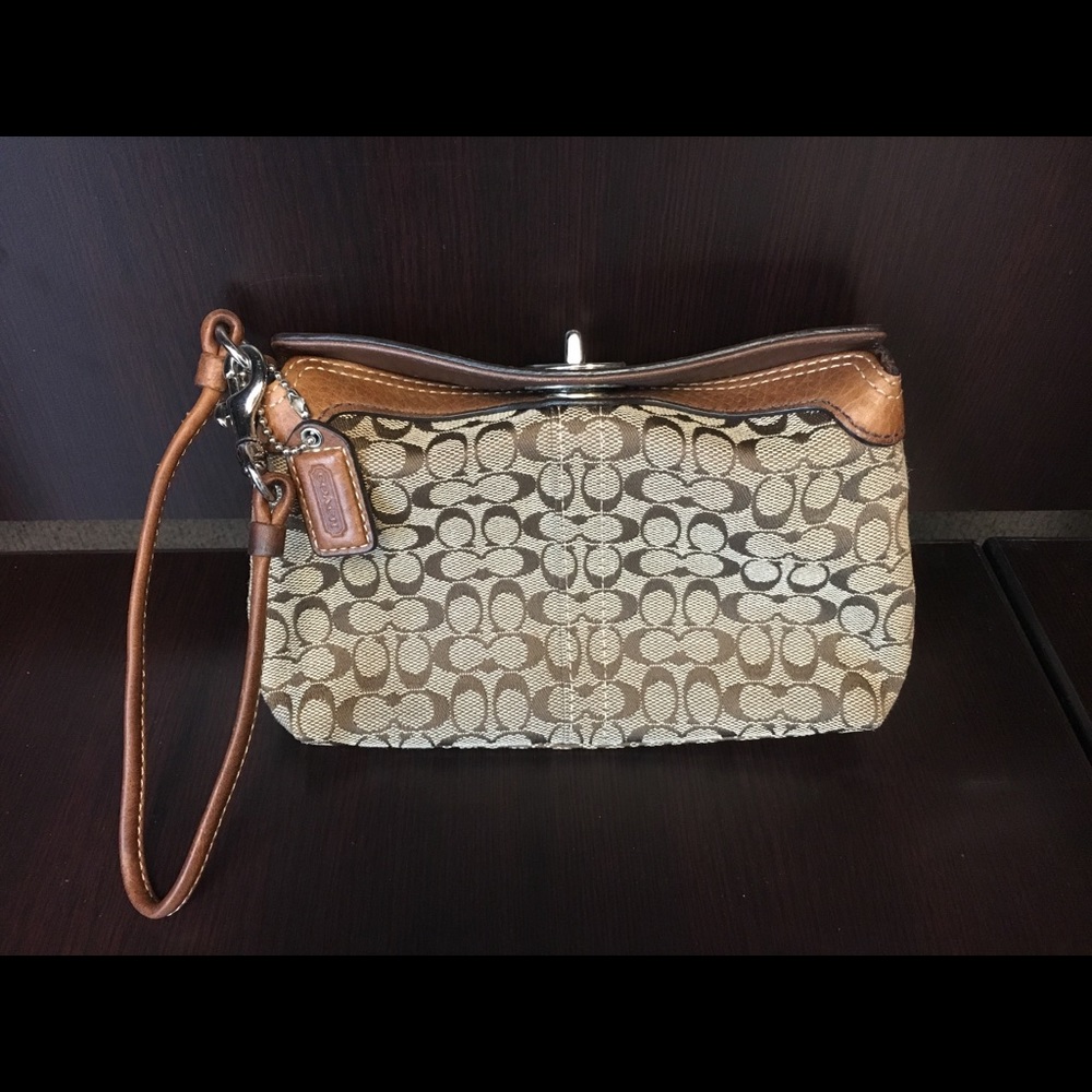 Coach wristlet