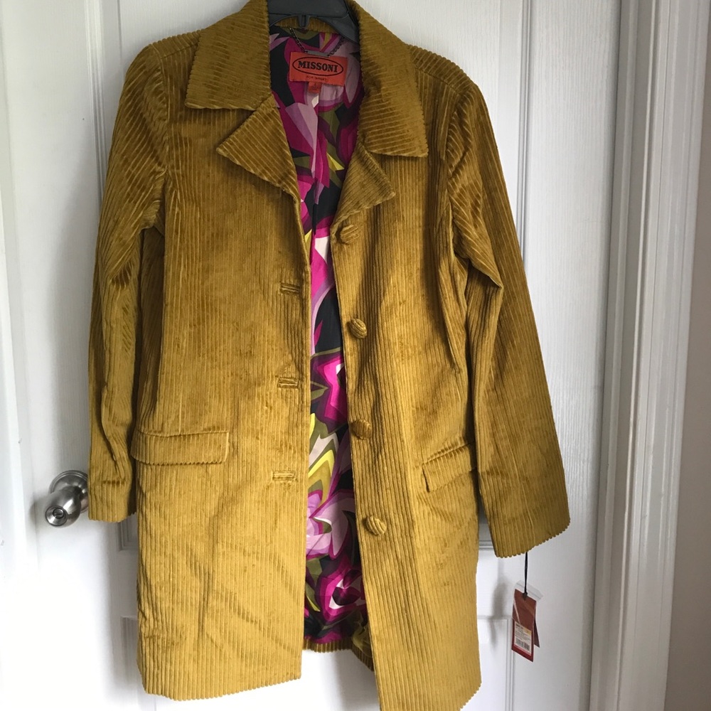 Missoni 3/4 length jacket. NWT