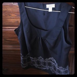 Loft sleeveless shell, size 8