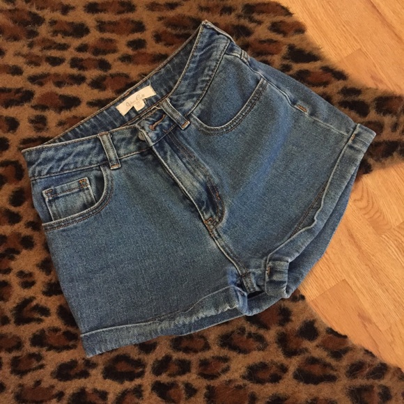 High Rise John Galt Jean Shorts Size 23 