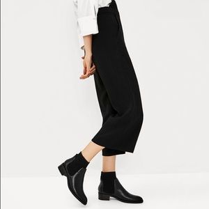 Zara flat sock ankle boots