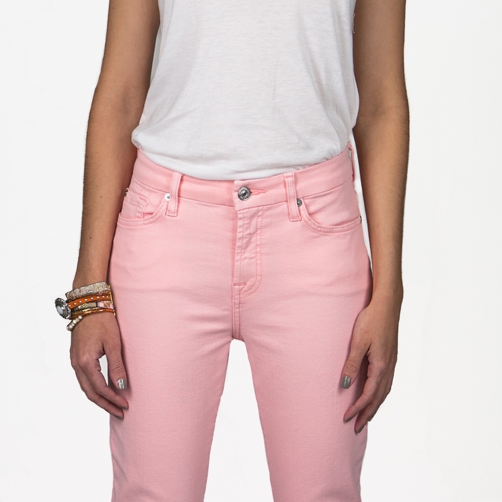 7 For all Mankind Skinny Color Jeans