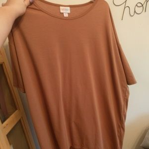 Med solid brown lularoe irma