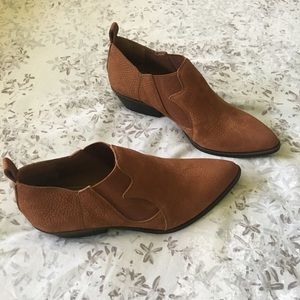 Western style ankle booties