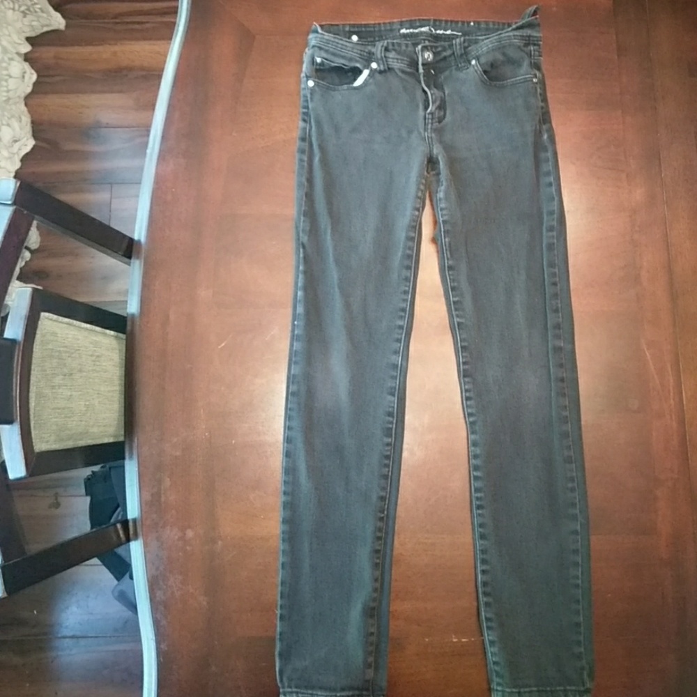 Black skinny jeans
