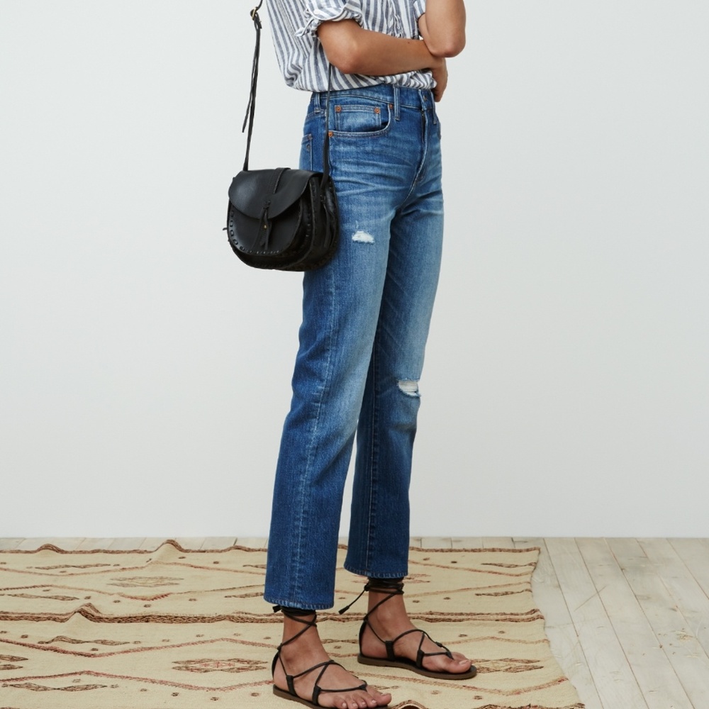 Madewell Cruiser straight crop