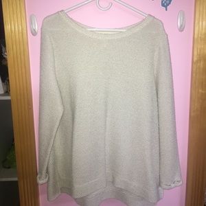 Oversized Light Grey H&M Sweater