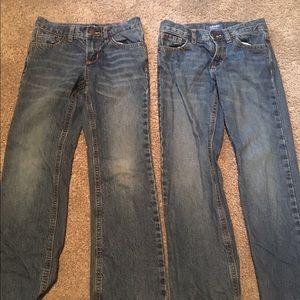 7 pairs Boys old navy jeans size 7.
