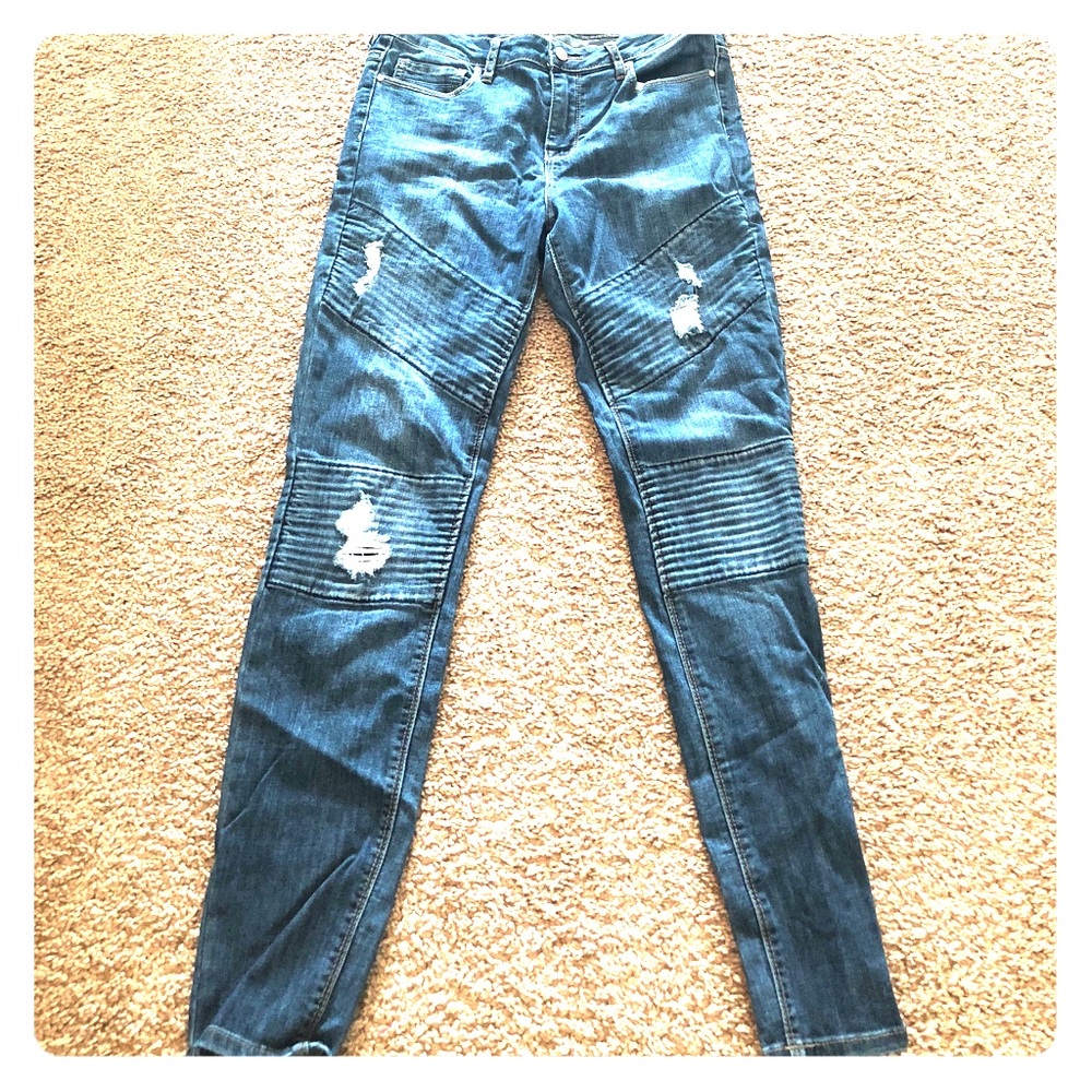 Kendall and Kylie Moto jeans