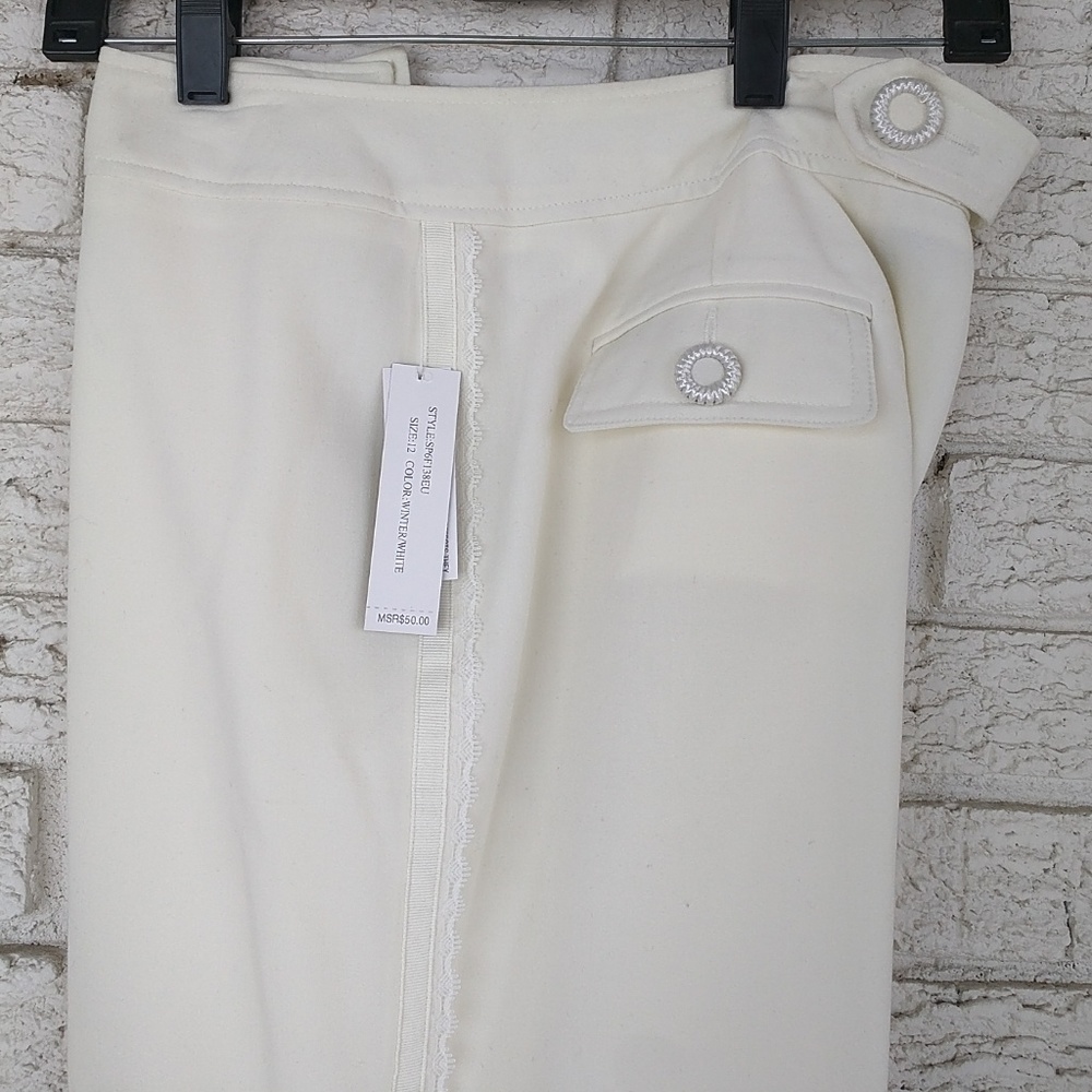 Cream Dress Pants in sz 12