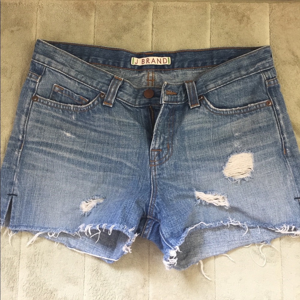 J brand denim shorts