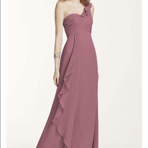 David’s Bridal Chiffon Dress