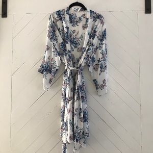 Pink Blush Maternity Robe