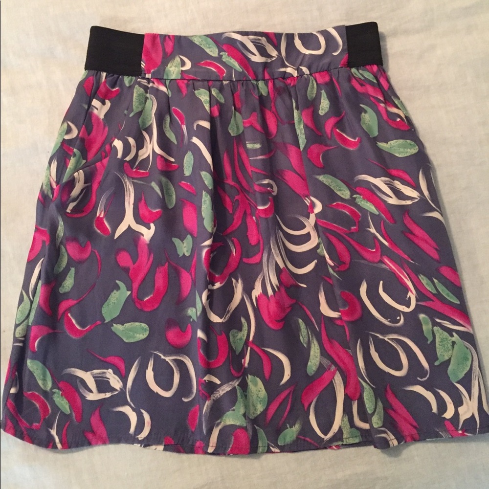 Silk skirt from Nordstrom