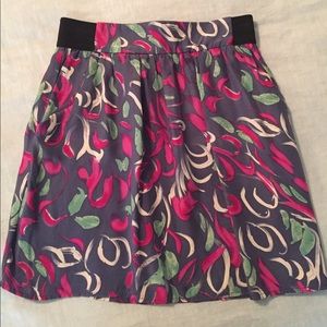 Silk skirt from Nordstrom