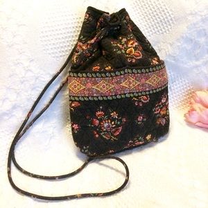 Vera Bradley drawstring backpack purse