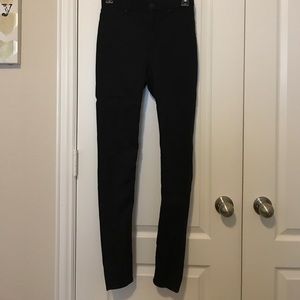 H&M high waist black jeans