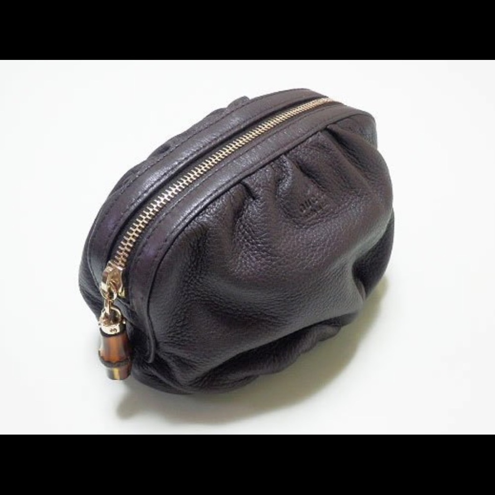 Gucci Pouch with Bamboo Tassel (series 246175)