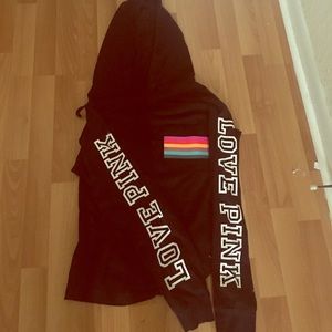 Long sleeve hoodie tee