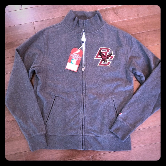Tops - Boston College BC Zipper Sweatshirt