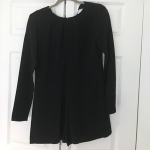 Black Alexis Romper