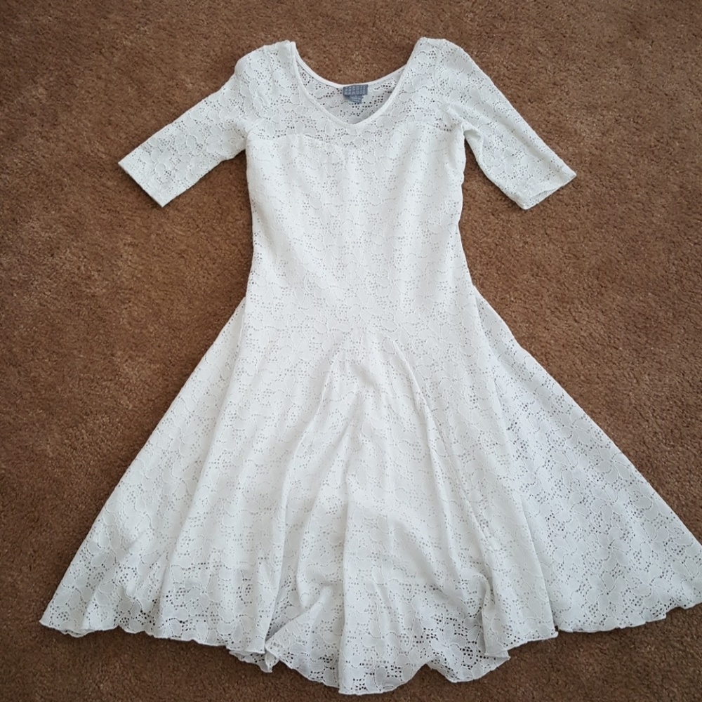 White dress