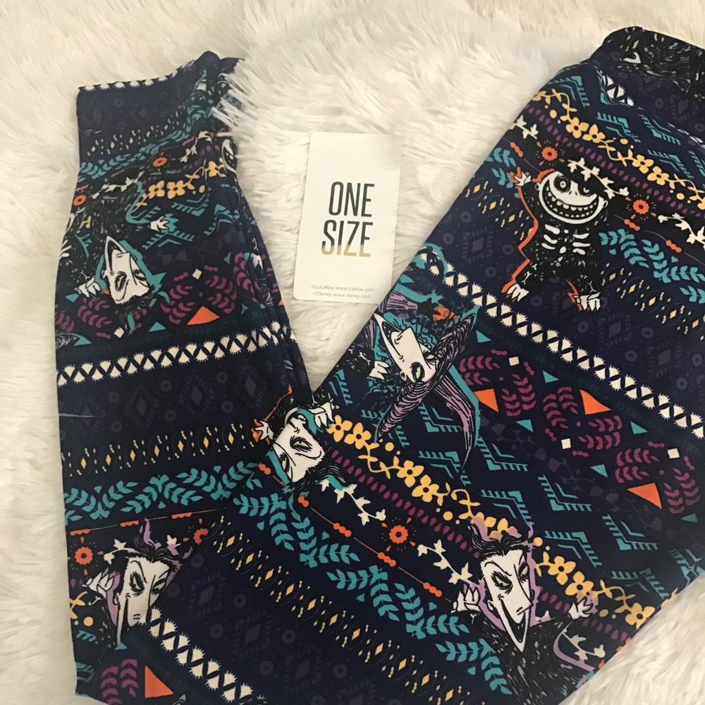 NWOT Disney Villains LulaRoe leggings OS!