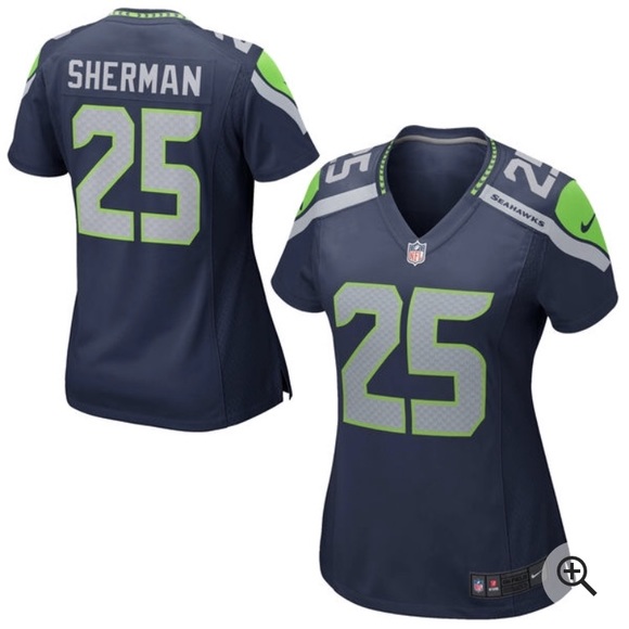Girls Seattle Seahawks Jersey - Picture 1 of 7