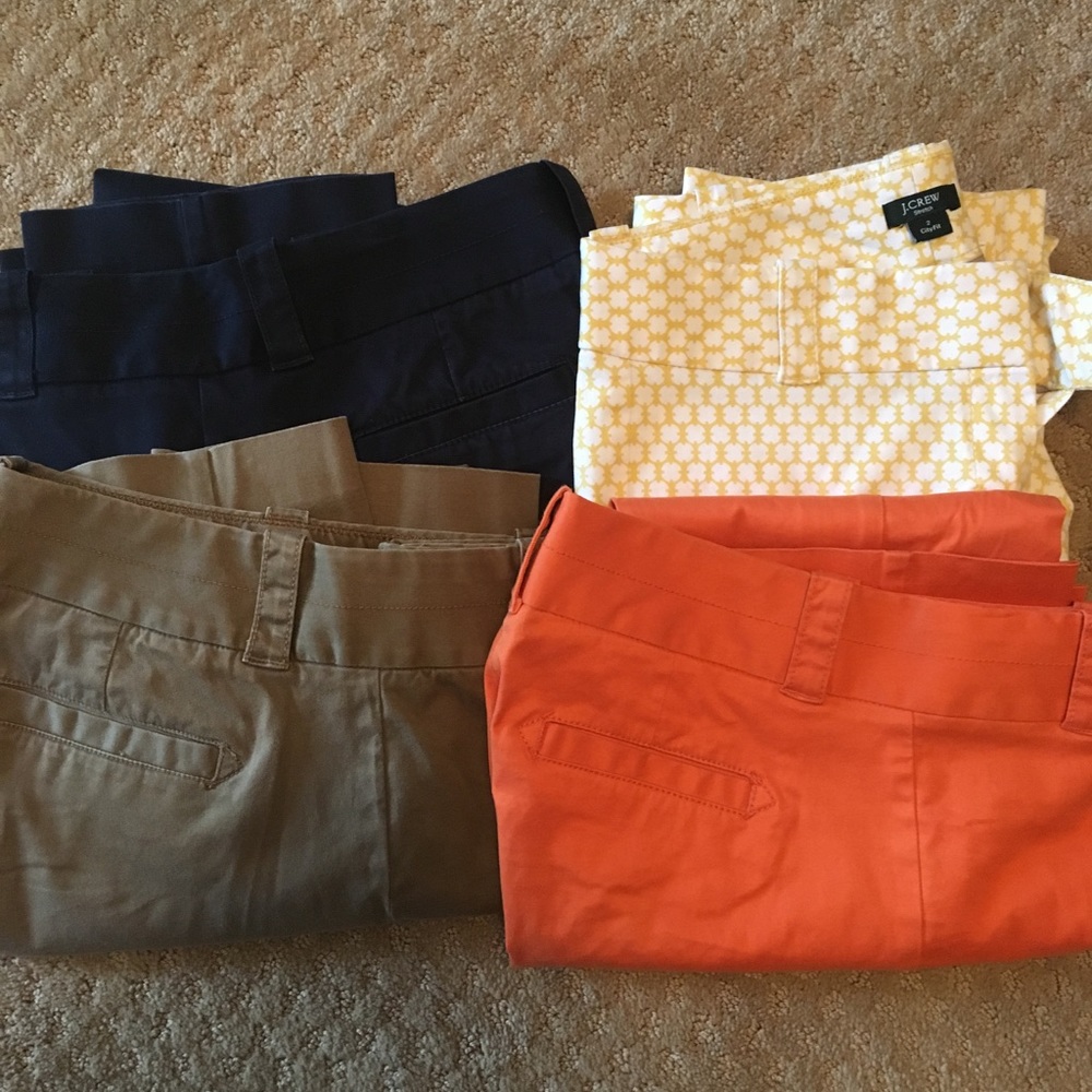 Lot of city fit Jcrew pants