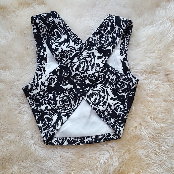 Tops - Gorgeous Crop Top, Criss-Cross Back | SALE