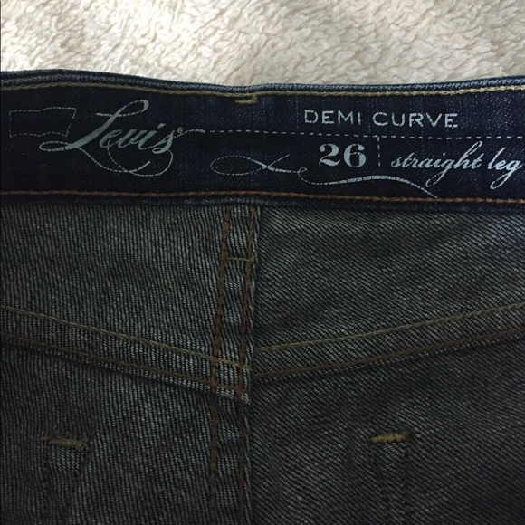Levi's straight leg jean size 26 - Picture 3 of 7