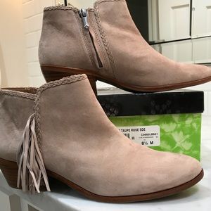 Sam Edelman Paige suede booties size 8.5