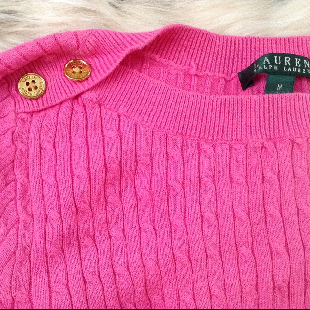 Lauren Ralph Lauren Cable Knit Sweater - Picture 2 of 2