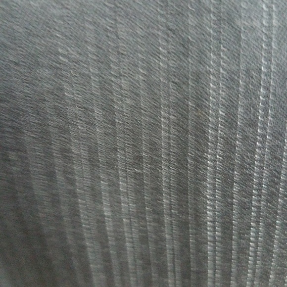 Mens Suit- Custom made, Grey/ black stripped